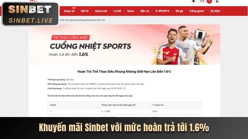 Cá cược thể thao 8kbet info
